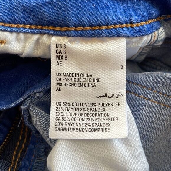 EPIC THREADS MOTT WASH DENIM  BERMUDA SHORTS - Picture 4 of 5